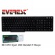 Everest KB-8500 Q USB Beyaz MMedya Klavye